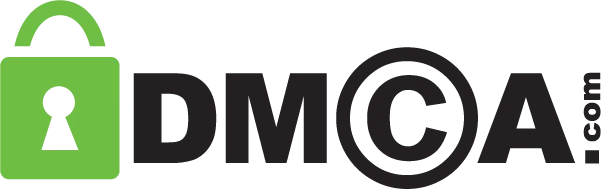 DMCA logo with a green padlock icon to the left of the stylized 'DMCA' text.
